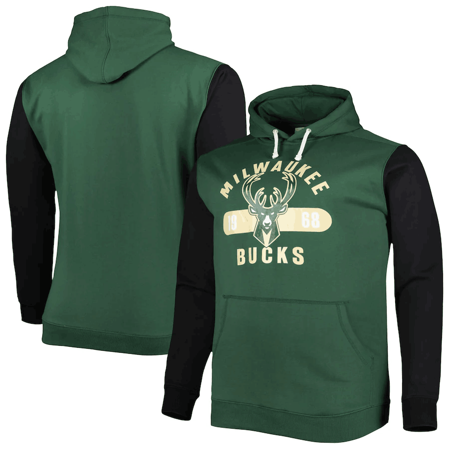 Men 2023 NBA Milwaukee Bucks Sweater green->milwaukee bucks->NBA Jersey